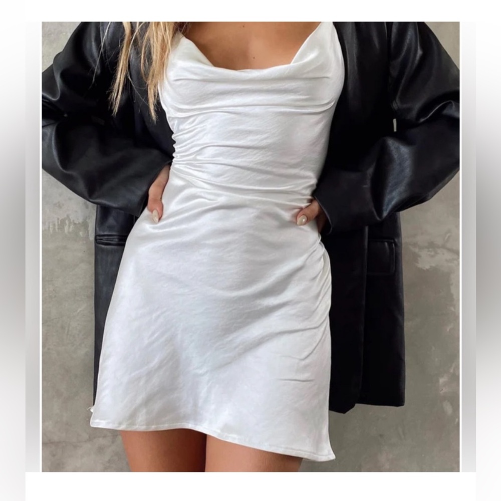 Motel Rocks White Mini Dress